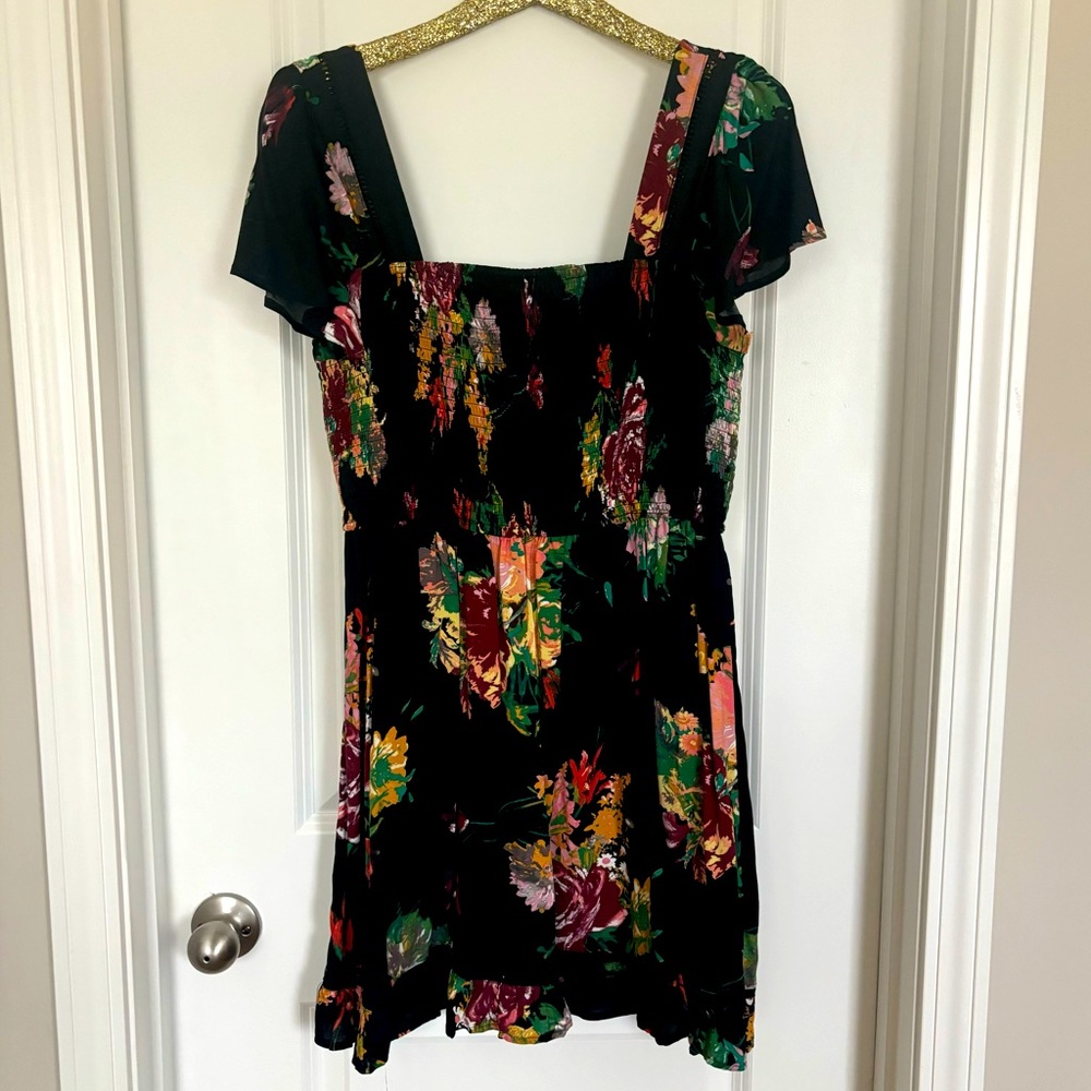 Band of Gypsies viscose Smocked Dress